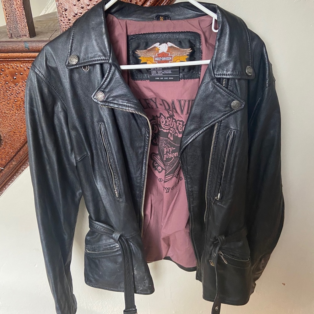 Authentic Harley Davidson Motorcycle coat